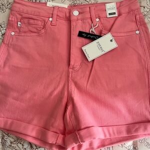 Judy Blue Pink Jean Shorts